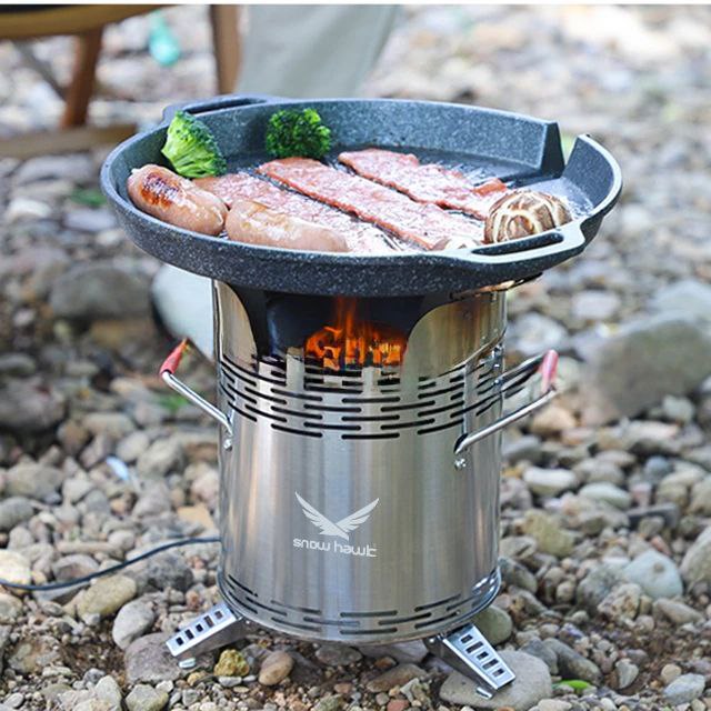 اجاق هیزمی کمپینگ اسنوهاک مدل SN.Q16